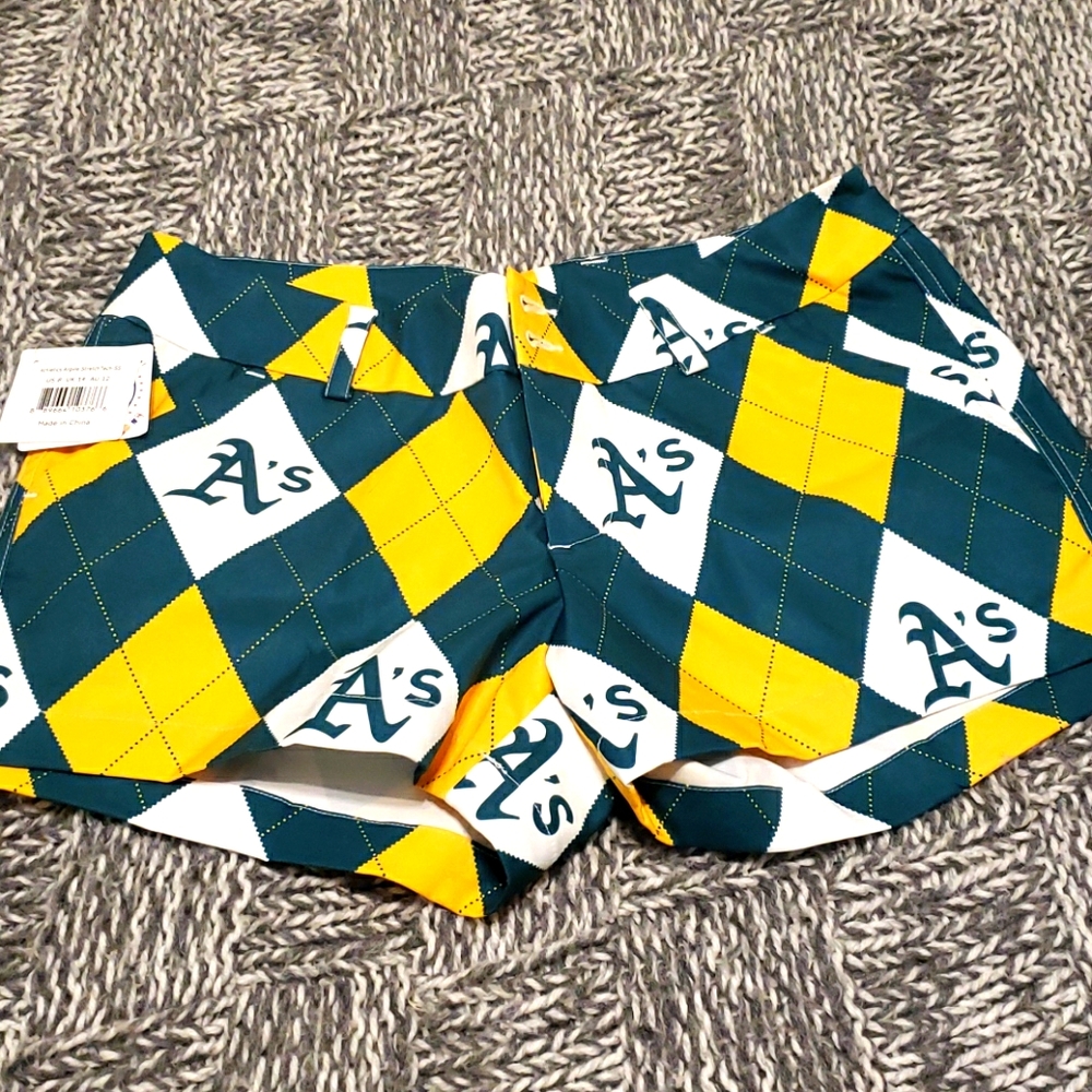 NWT oakland athletics shorts